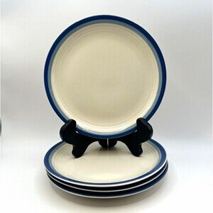 Set of 4 Vintage Unbranded Blue Horizon 7" Lunch/Salad Plates